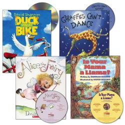 Image of Read-Aloud Books and CDs - Set of 4