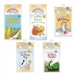 I Can Read Books and CDs - Set of 5