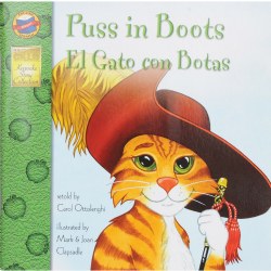 Puss in Boots/El Gato con Botas - Bilingual Paperback Book