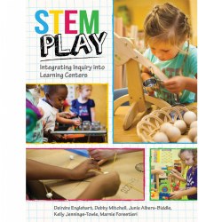 Most early childhood teachers are using learning centers in the classroom, but do not approach them in ways that fully support a variety of learning opportunities. This book approaches learning centers through the STEM lens, and shares how themes can be integrated into centers to promote creativity and higher-level thinking. "STEM Play" provides varied activities for the most common centers: art, blocks, dramatic play, literacy, math, science, music and movement. Full of beautiful, full-color photos that show the activities in real early childhood classrooms, teachers can easily use the book's ideas immediately in their curriculum. Also includes a "How To" section for teachers who wish to expand on the STEM focus and use themed activities in their learning centers. Paperback. 174 pages.