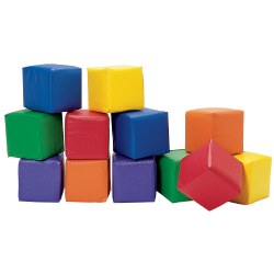 Image of Soft Oversized Toddler Blocks - 12 Pieces