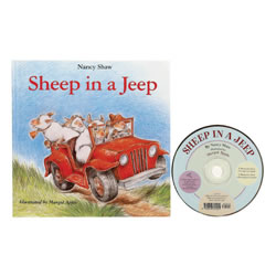 Sheep in a Jeep Book and CD