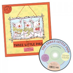 Three Little Pigs Book and CD