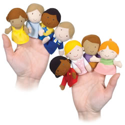 Little Children Finger Puppets