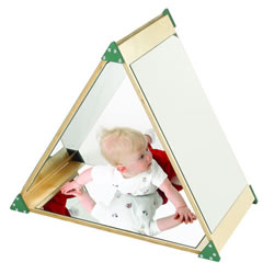 Image of Mirror Triangle with Five Mirrors