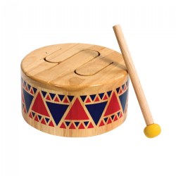 Image of Solid Wooden Drum