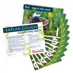 Image of Kaplan Dough Counting Mats - Set of 9