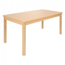 Image of Carolina Laminate 24" x 48" Rectangle Table in Varied Heights - Seats 6