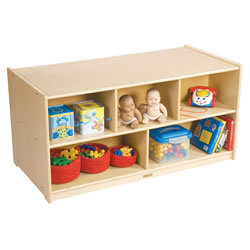 Carolina Double Sided Toddler Storage Unit