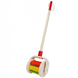 Image of Wooden Walk 'N Roll Push Toy