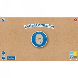 Image of Letter Formation Software for Large Screens and Tablets