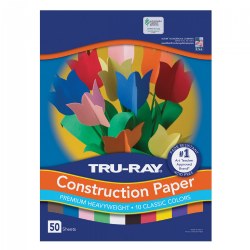 9 x 12 Tru-Ray Construction Paper (Case Pack)