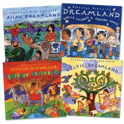 Putumayo Kids Dreamland CD Collection - Set of 4