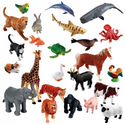 Image of Jumbo Animals - 24 Pieces