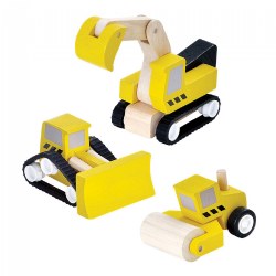 Image of Road Construction Vehicles - Set of 3