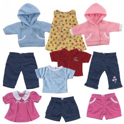 Image of 16" Doll Clothes For Boy and Girl Dolls
