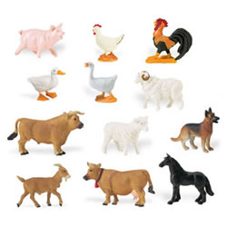 Image of Farm Animal Minis - Set of 12