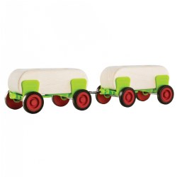 3 years & up. Aspiring drivers can add more movement to any Block Science Foundation Set with these cars and additional roadway intersection pieces. Over-molded plastic wheels clip onto 2 smooth sanded rubberwood car units with seats for both a driver and passenger. Use the secure hitches to make an extended moveable unit.