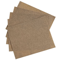 Image of Sandpaper Sheets - Set of 5