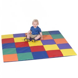 Image of Patchwork Crawley Mat Primary