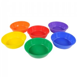 Image of Plastic Sorting and Mixing Bowls - Set of 6