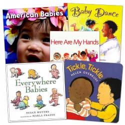 12 months & up. Explore the lives of babies from around the world as you teach children about other cultures. Vibrant colors and fun illustrations make these books a delight.