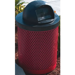 Trash Receptacle - Perforated