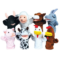 Farm Puppets (Set of 8)