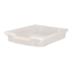 Image of Gratnell Storage Tray 3" Deep - Clear