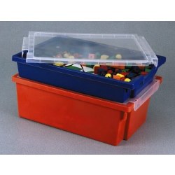 Storage Tray with Clear Lid
