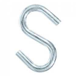 Image of 5/16" x 3" Zinc Plated "S" Hook