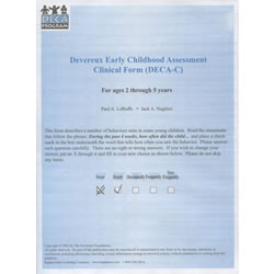 Image of DECA-C Record Forms - 30 Forms