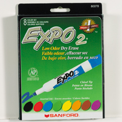 Dry Erase Markers - Set of 8