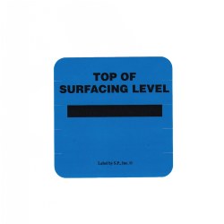 Image of Surfacing Level Marker Label