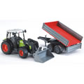 CLAAS NECTIS 267F with Front Loader Trailer