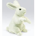 Standing White Rabbit Hand Puppet