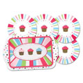 Serving Tray 'n Plates