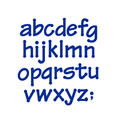 Lollipop Lowercase Letters 4 inch