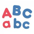 Alternate Image #4 of Foam Magnetic Uppercase and Lowercase Letters
