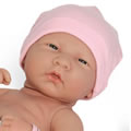 Alternate Image #3 of 14" La Newborn® Deluxe Layette Baby Doll Set - Pink