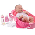 La Newborn&reg; Deluxe Bath Doll Set