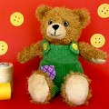 Alternate Image #3 of My Friend Corduroy Bear 7.25" Sitting Soft Plush Toy