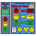 Watch for Signs (Fluency) Poster & 30 Bookmarks
