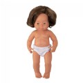 Alternate Image #2 of Doll with Down Syndrome - Caucasian Girl 15"