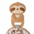 Alternate Image #2 of Sloth Teether Lovey with Silicone Teether