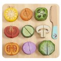 Cutting Vegetables Wooden Puzzle