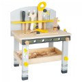 Thumbnail Image of Compact Wooden Workbench with Tools