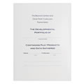 Developmental Checklist Student Folder