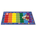 French Calendar Rectangle Rug 7'6" x 12'