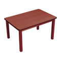 Rectangle Table 24x24 -Cherry Stain